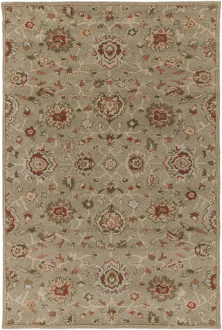 Artistic Weavers Origin Abigail Taupe/Crimson Red Area Rug main image