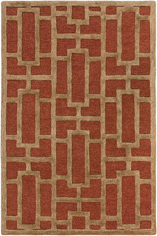 Artistic Weavers Arise Addison Rust/Tan Area Rug main image