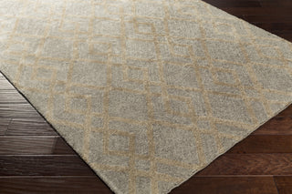 Artistic Weavers Silk Valley Lila Gray/Taupe Area Rug Corner Shot
