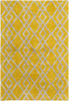 Artistic Weavers Silk Valley Lila Bright Yellow/Light Gray Area Rug main image