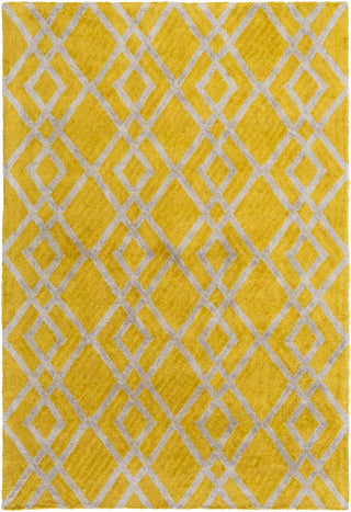 Artistic Weavers Silk Valley Lila Bright Yellow/Light Gray Area Rug main image