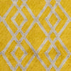 Artistic Weavers Silk Valley Lila Bright Yellow/Light Gray Area Rug Swatch