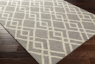 Artistic Weavers Silk Valley Lila Gray/Ivory Area Rug Corner Shot