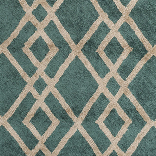 Artistic Weavers Silk Valley Lila Kelly Green/Beige Area Rug Swatch