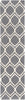 Artistic Weavers Transit Watson Gray/Ivory Area Rug Runner