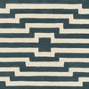 Artistic Weavers Transit Sawyer Teal/Ivory Area Rug Swatch