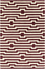 Artistic Weavers Transit Sawyer Burgundy/Ivory Area Rug Main