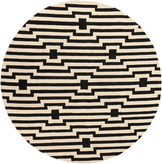 Artistic Weavers Transit Sawyer Onyx Black/Ivory Area Rug Round