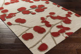 Artistic Weavers Venus Scarlett AWVN2258 Area Rug Corner Shot Feature