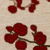 Artistic Weavers Venus Scarlett Crimson Red/Beige Area Rug Swatch