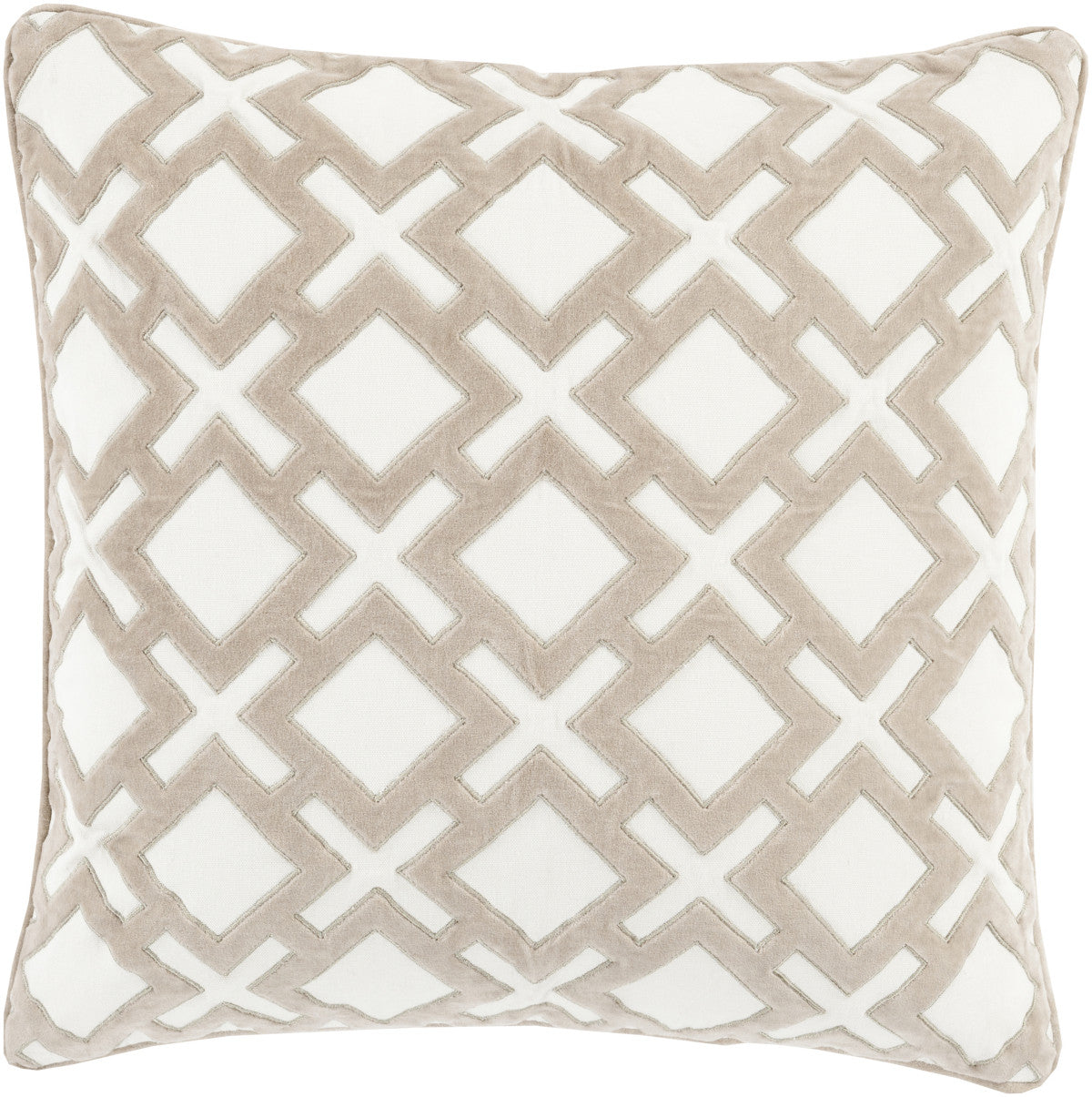 Diamond Cross Accent Pillow - CLEARANCE