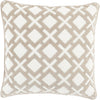 Surya Alexandria Diamond and Cross Velvet AX-002 Pillow 22 X 22 X 5 Down filled