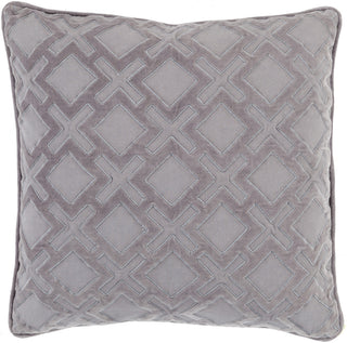 Surya Alexandria Diamond and Cross Velvet AX-005 Pillow 18 X 18 X 4 Poly filled