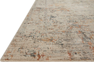 Loloi Axel AXE-02 Silver/Spice Area Rug Corner 