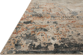 Loloi Axel AXE-05 Stone/Multi Area Rug Corner 