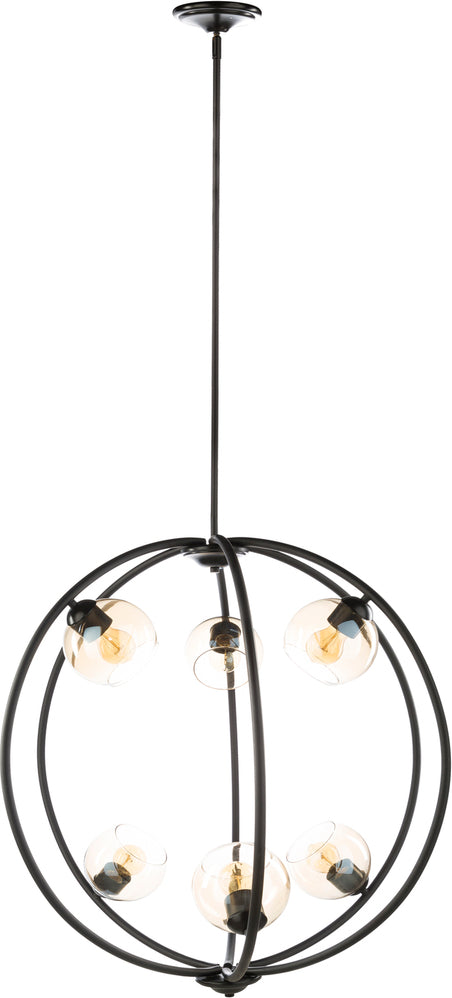 Surya Axel AXL-001 Black Pendant main image