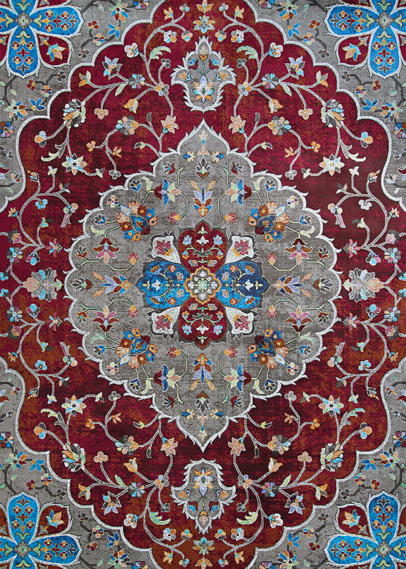 Couristan Gypsy Hafiz Antique Red Area Rug main image