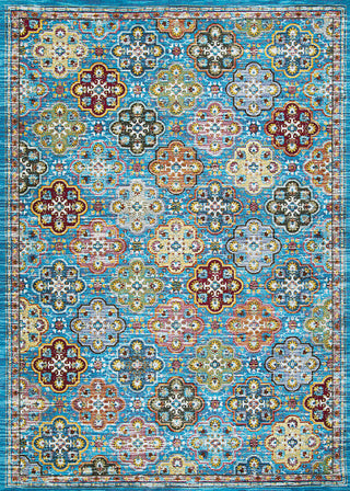 Couristan Gypsy Nameh Blue Topaz Area Rug main image