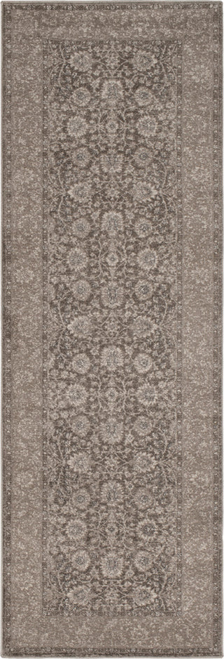 Surya Ayasofya AYA-3401 Taupe Cream Charcoal Dark Brown Area Rug Runner Image