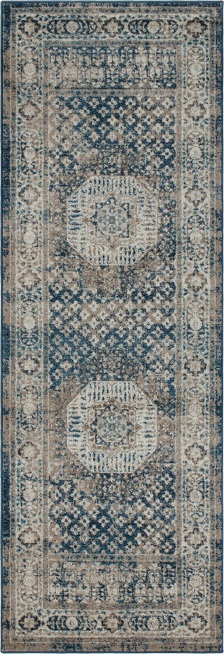 Surya Ayasofya AYA-3402 Navy Cream Taupe Area Rug Runner Image