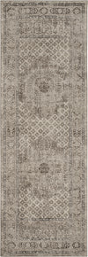 Surya Ayasofya AYA-3403 Cream Taupe Charcoal Light Gray Area Rug Runner Image