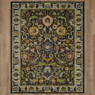 Karastan Kaleidoscope Ayanda Black Area Rug Main Image