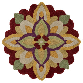 Loloi Azalea AZ-10 Red / Yellow Area Rug main image