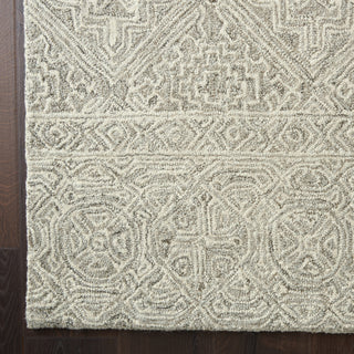 Azura AZM01 Ivory/Grey Area Rug by Nourison