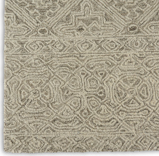 Azura AZM01 Ivory/Grey Area Rug by Nourison