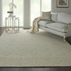 Azura AZM01 Ivory/Grey/Teal Area Rug by Nourison