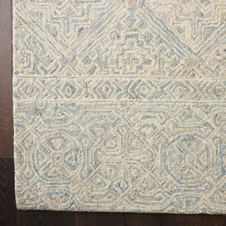 Azura AZM01 Ivory/Light Blue Area Rug by Nourison