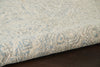Azura AZM01 Ivory/Light Blue Area Rug by Nourison