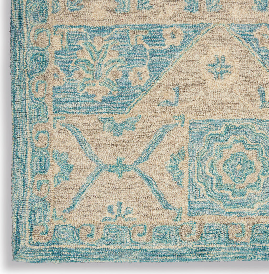 Azura AZM02 Ocean Area Rug by Nourison Room Image Feature