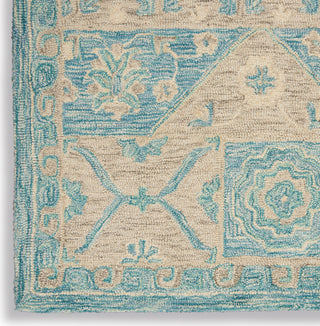 Azura AZM02 Ocean Area Rug by Nourison Room Image Feature