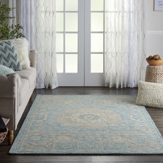 Azura AZM02 Ocean Area Rug by Nourison