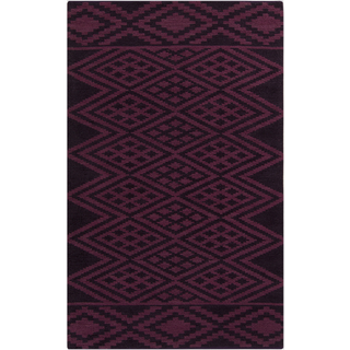 Surya Aztec AZT-3003 Eggplant Area Rug 5' x 8'