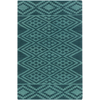 Surya Aztec AZT-3006 Teal Area Rug 5' x 8'