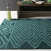 Surya Aztec AZT-3006 Teal Hand Woven Area Rug 