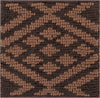 Surya Aztec AZT-3007 Mocha Area Rug 18'' Sample Swatch