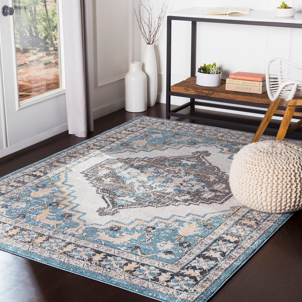 Surya Azul AZU-2300 Area Rug Room Scene Feature