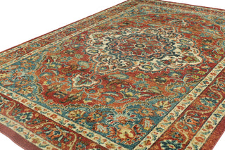 Bashian Buckingham B125-T014A Rust Area Rug Alternate Shot Feature