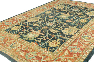 Bashian Buckingham B125-T021A Teal Area Rug Alternate Shot Feature