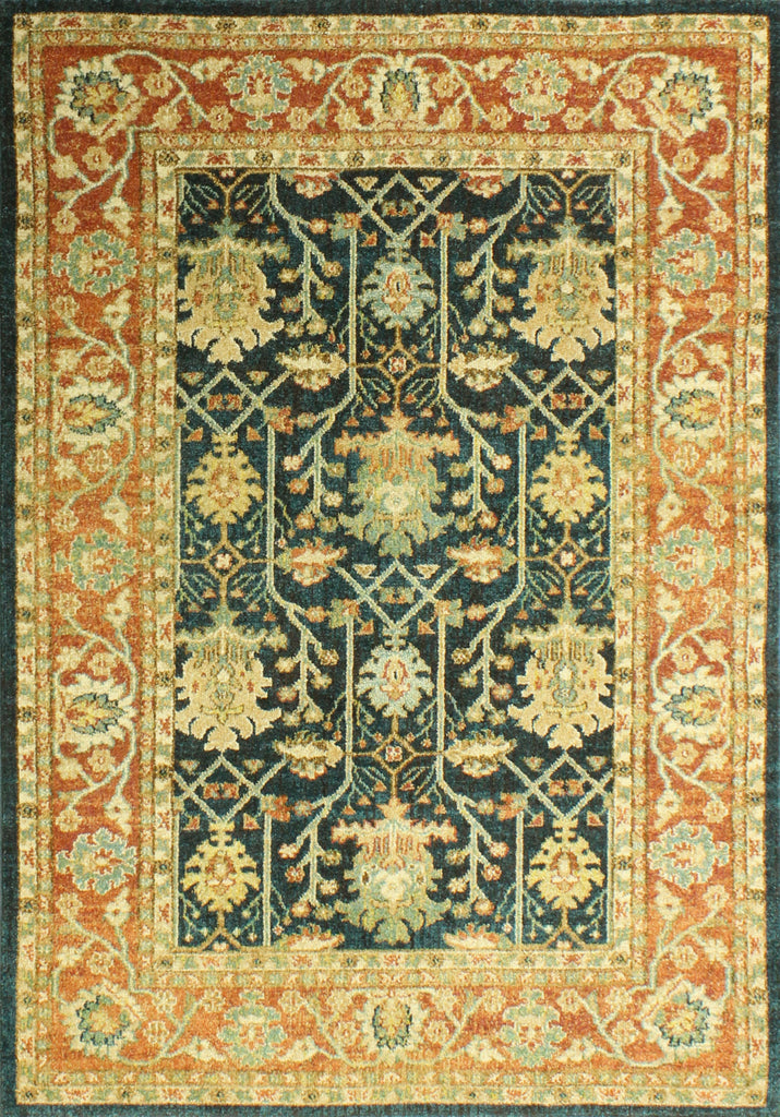 Bashian Buckingham B125-T021A Teal Area Rug main image