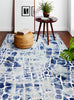 Bashian Barcelona B127-BH122 Blue Area Rug
