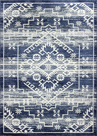 Bashian Barcelona B127-BH109 Dark Blue Area Rug