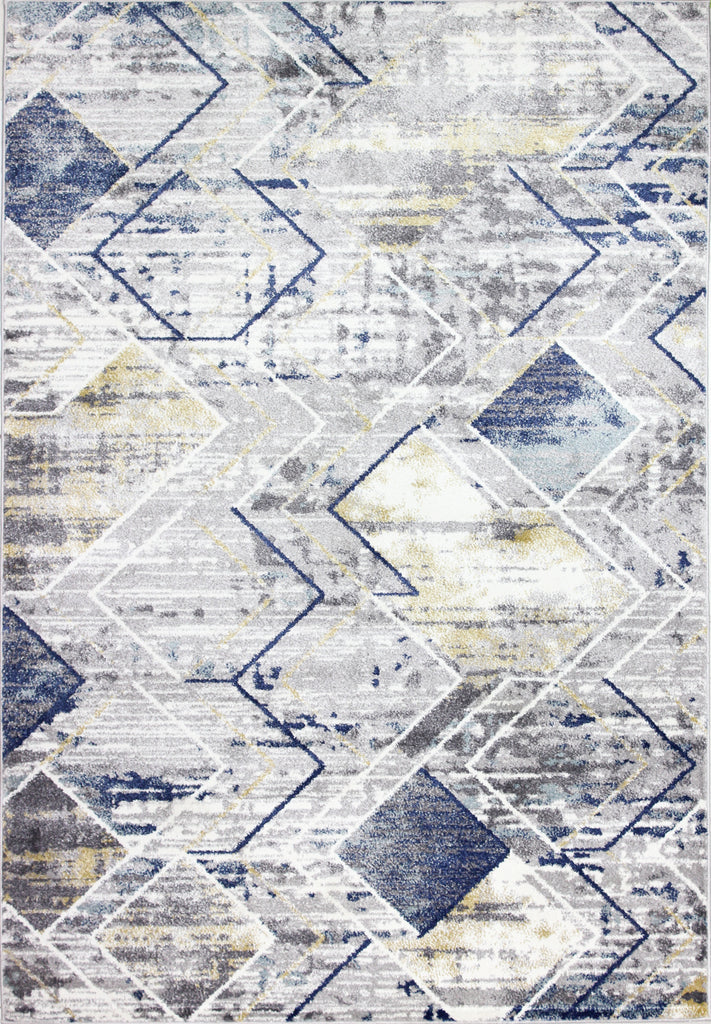 Bashian Barcelona B127-BH123 Grey/Blue Area Rug
