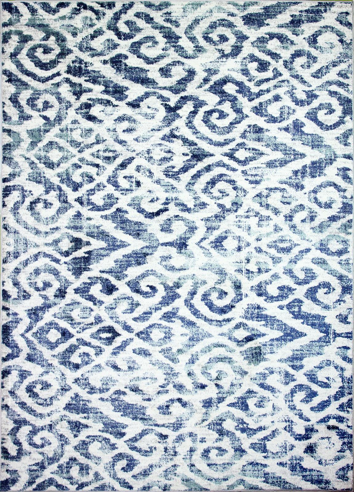 Bashian Barcelona B127-BH104 Ivory/Blue Area Rug – Incredible Rugs and ...