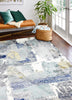 Bashian Barcelona B127-BH127 Ivory/Blue Area Rug