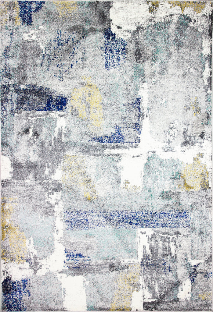 Bashian Barcelona B127-BH127 Ivory/Blue Area Rug