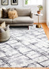 Bashian Barcelona B127-BH121 Ivory/Grey Area Rug